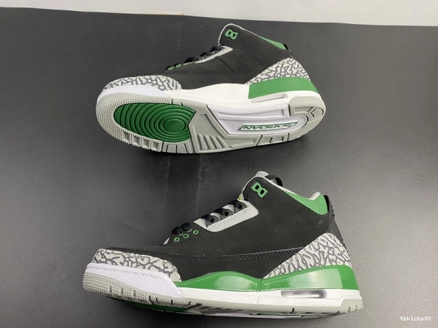 Rep TBkick Pine CT8532-030 Green Jordan 3 Air 0821